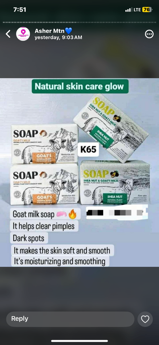 GOAT milk soap