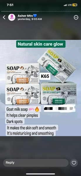 GOAT milk soap