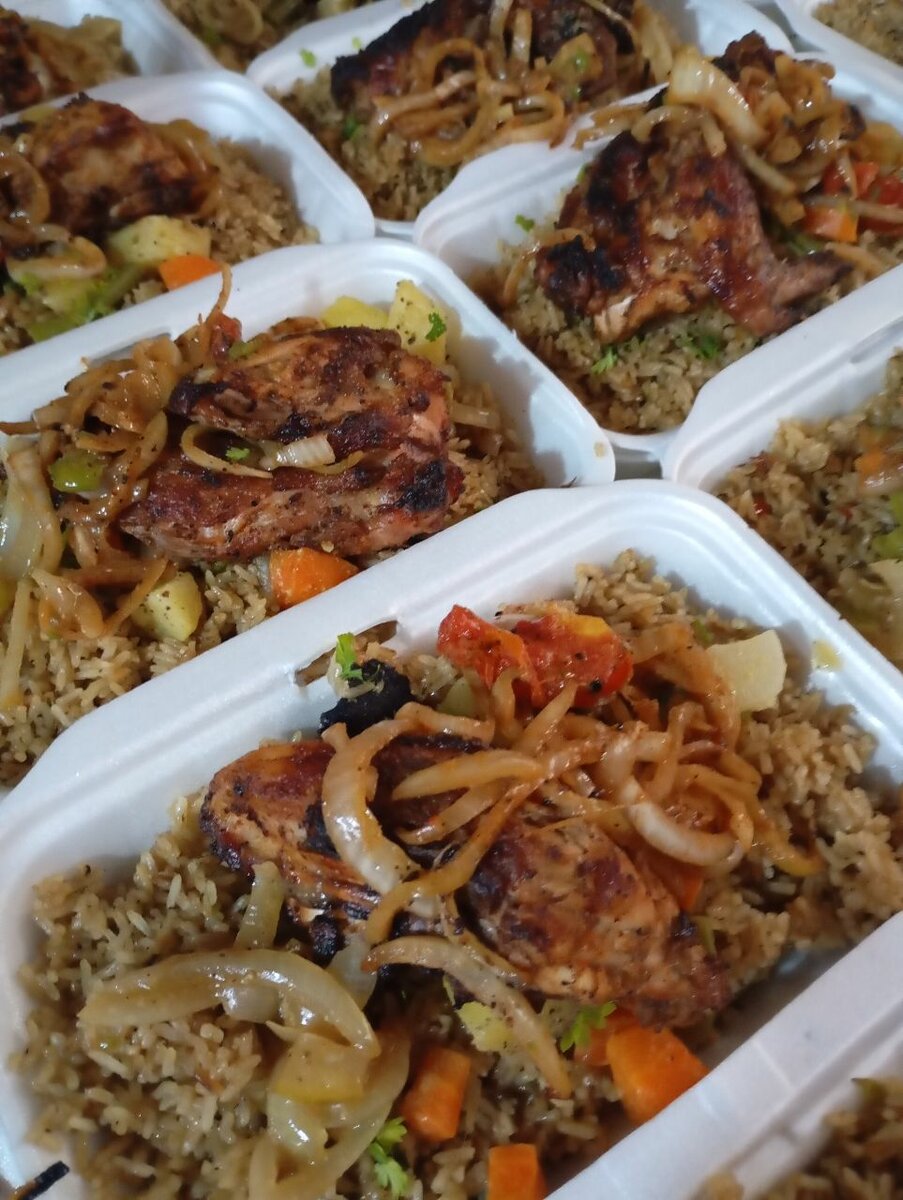 Riz persillé O poulet