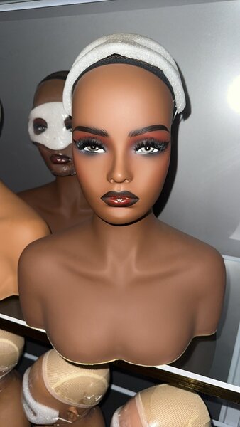 Glammed pvc mannequin