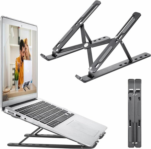 Foldable laptop stand