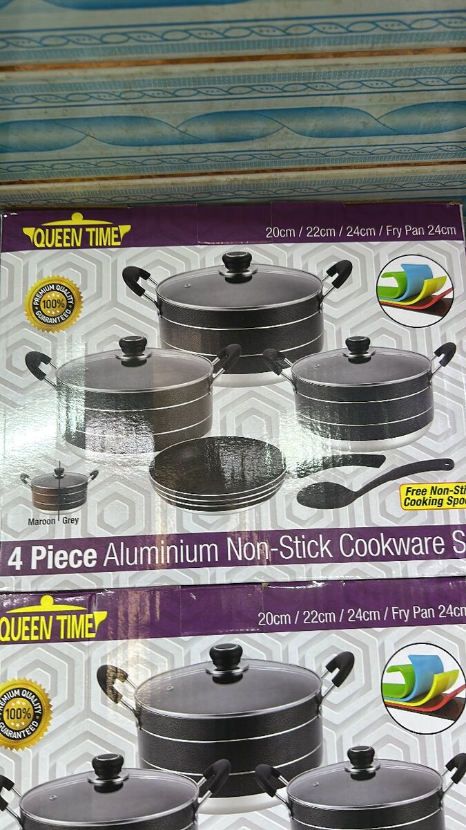 Casseroles anti adhésive
