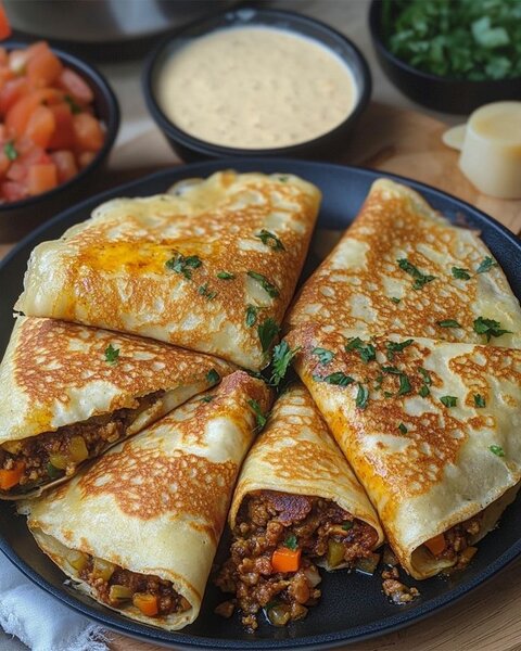 Crêpes salées