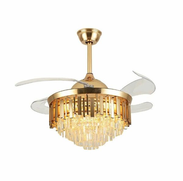 Crystal ceiling light