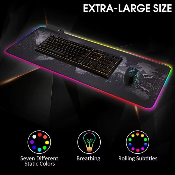 Tapis de souris RGB 80x30cm