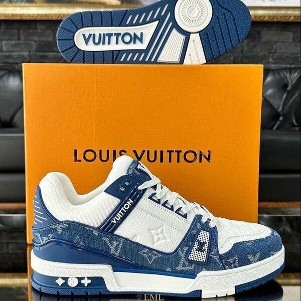 Louis Vuitton Trainer Bleu