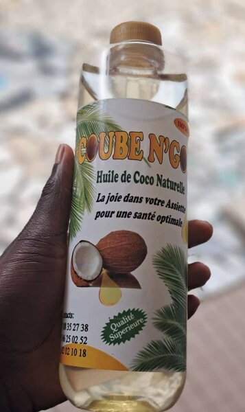 Huile de Coco Naturelle 500 ml