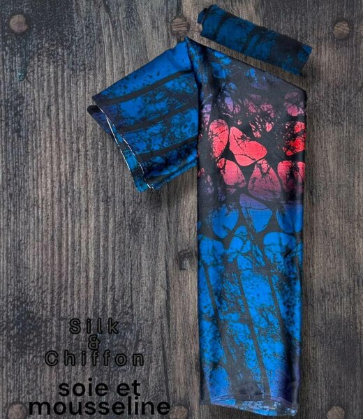 Silk/Chiffon combo