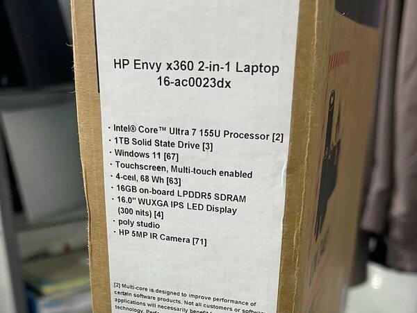 HP Envy x360 16-ac0023dx