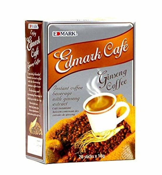 Café instantané au ginseng Edmark