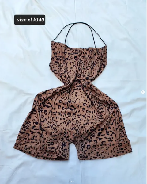 brown overalls