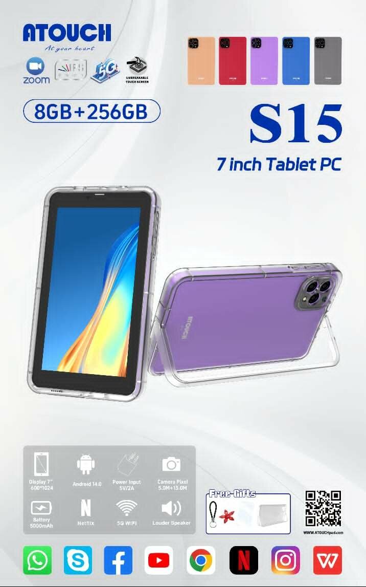 Tablette ATOUCH S15 7" SIM