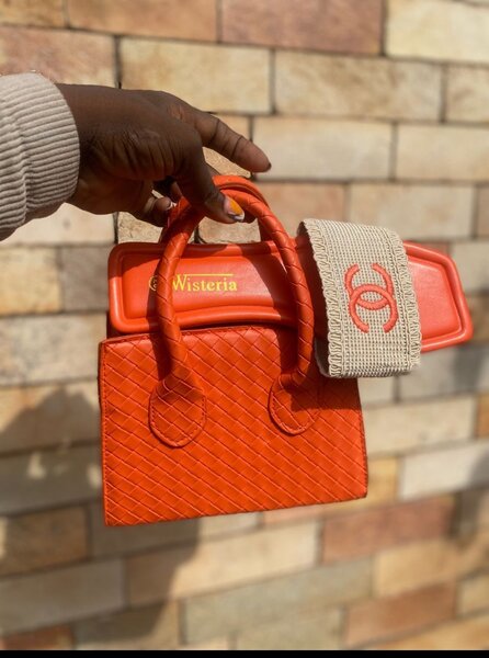Bag and slippers