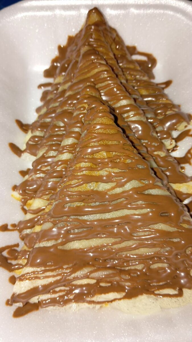 Crêpes au chocolat