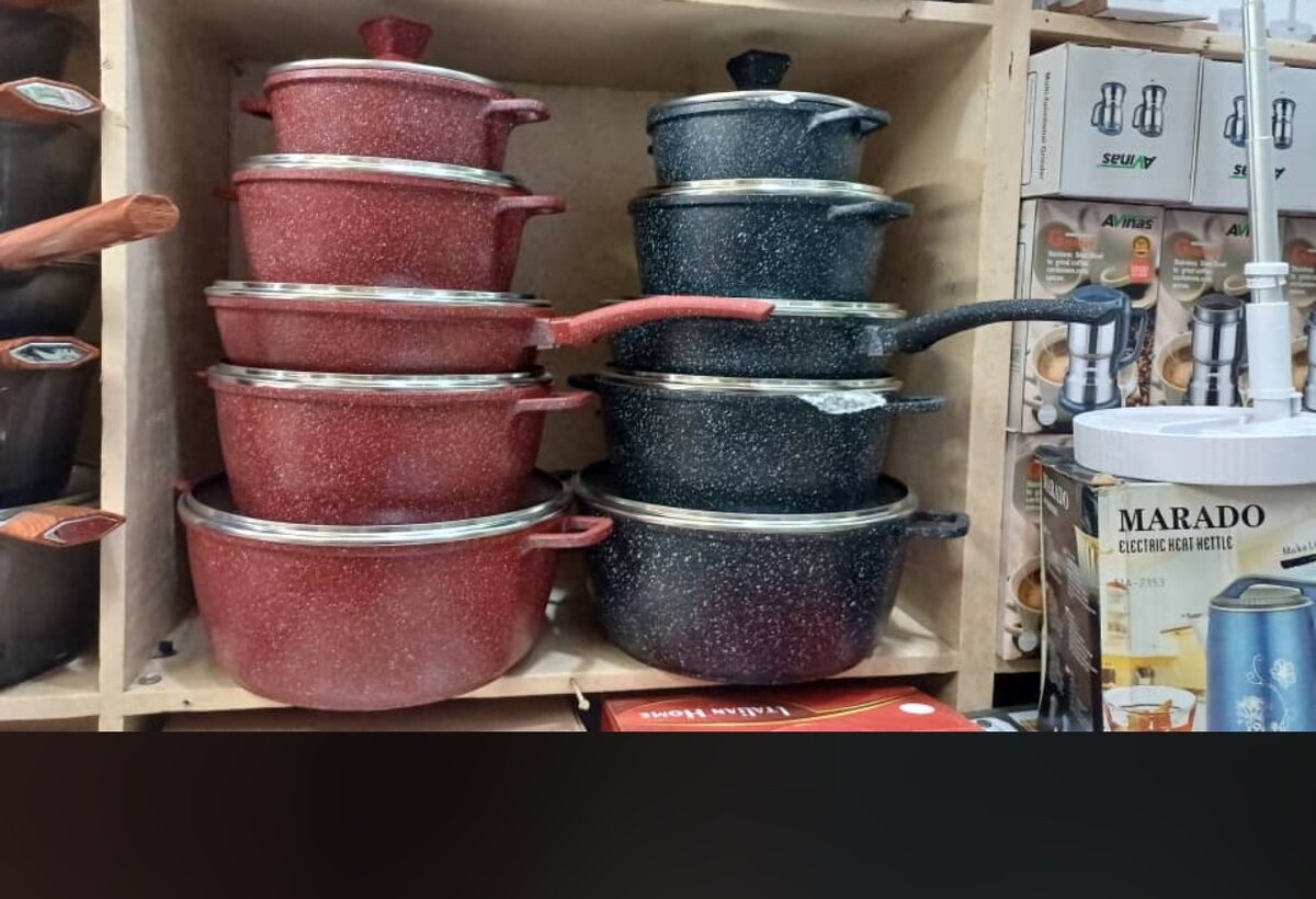 Nonstick Die-Cast cookware set
