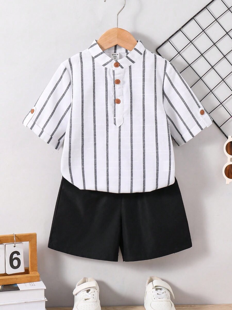 Ensemble Enfant Élégant Rayé