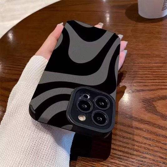 Coque de IPhone 12 pro ondulée