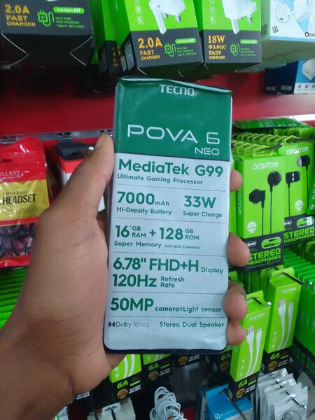 Tecno pova 6