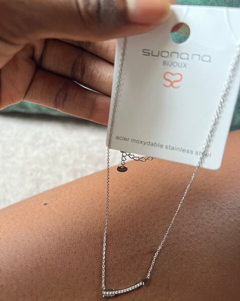 Collier fin en acier inoxydable
