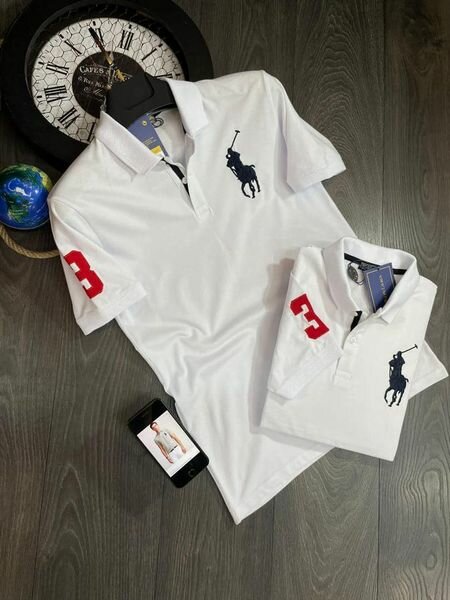 Chemises Polo en blanc