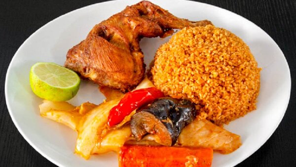 Tchep riz Jollof Poulet