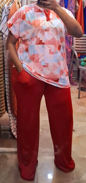 Ensemble avec pantalon Taille M-3XL