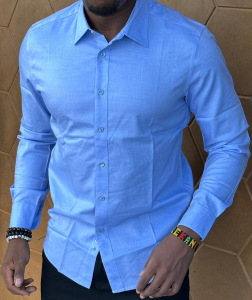 Chemise bleu