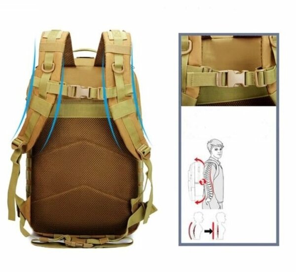 Sac à dos militaire tactique