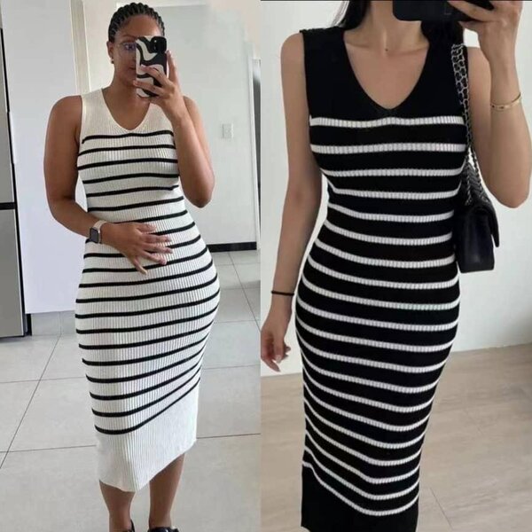Robe a rayures