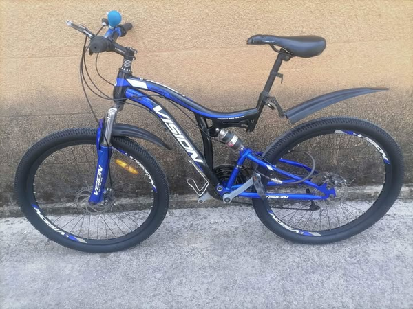 bicycle blue vision