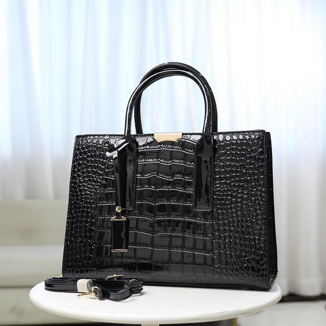 Sac en cuir de crocodile