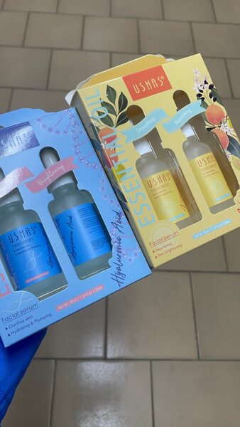 2 SérumsVisage Hydratant Ushas