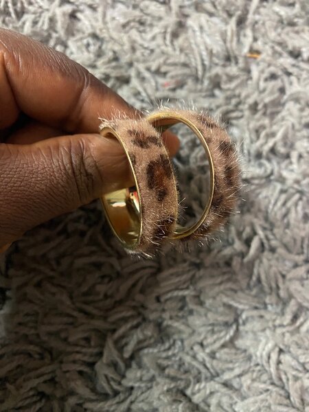 Thrift earrings