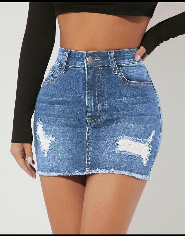 Thrift Mini Skirt