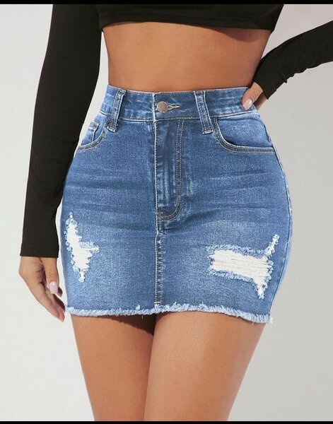Thrift Mini Skirt