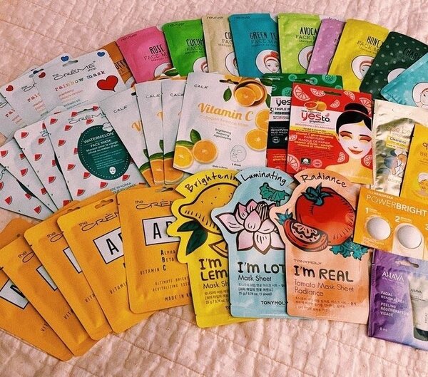 Masques Visage Variés 20 pcs