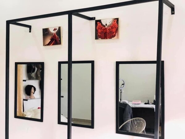 Polished mirror