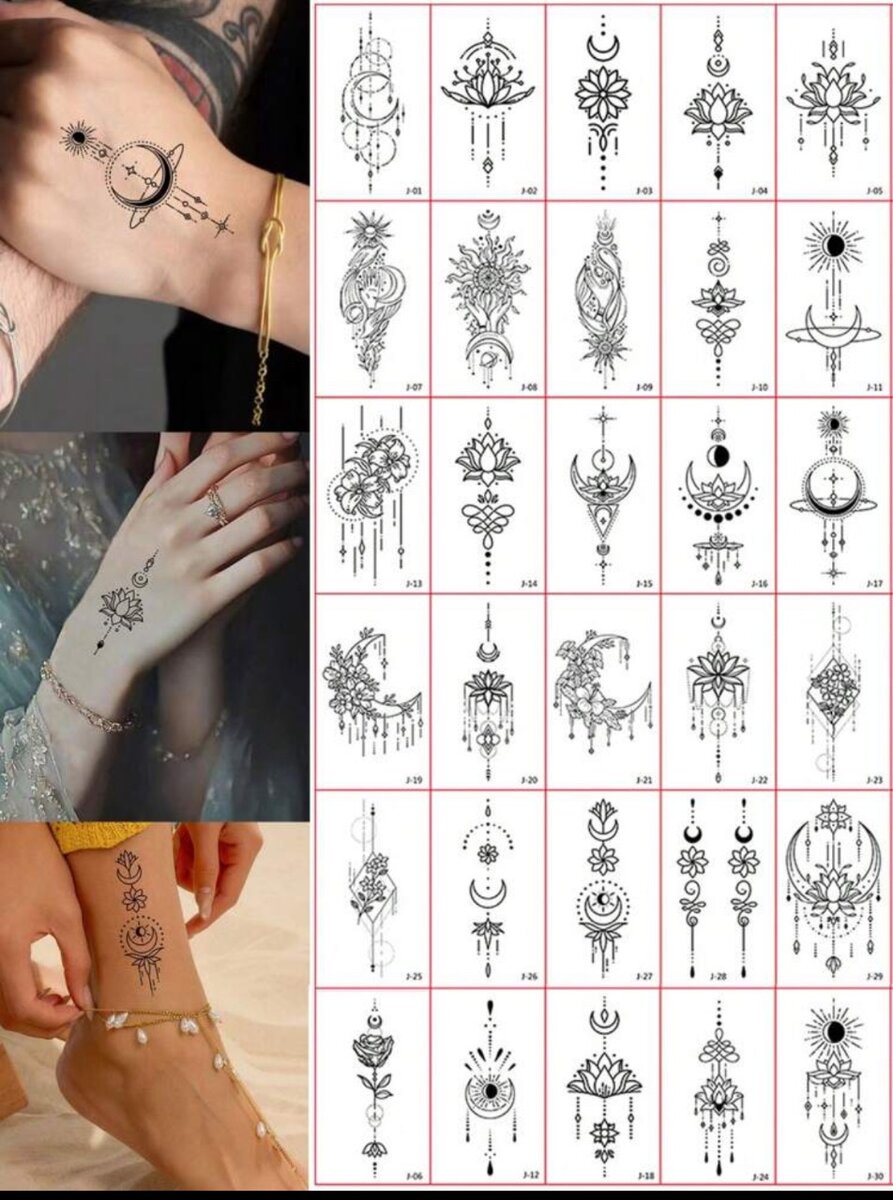 Tatouages Temporaires Éphémères