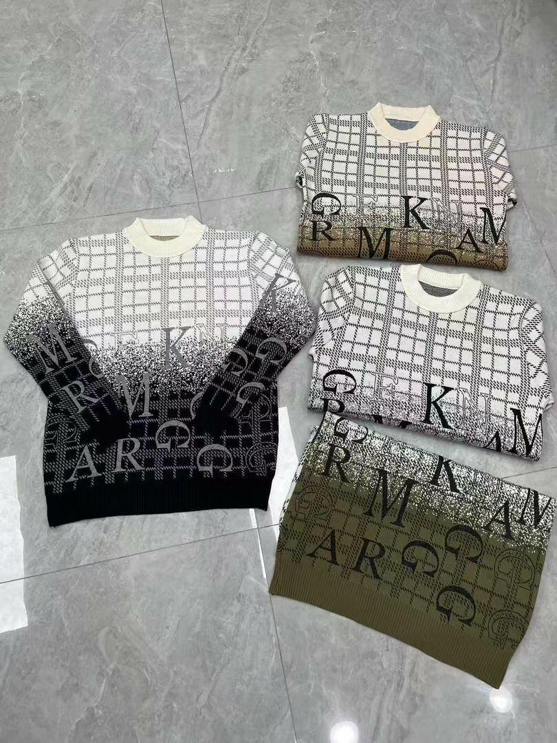 Pulls à motifs dégradés unisexes