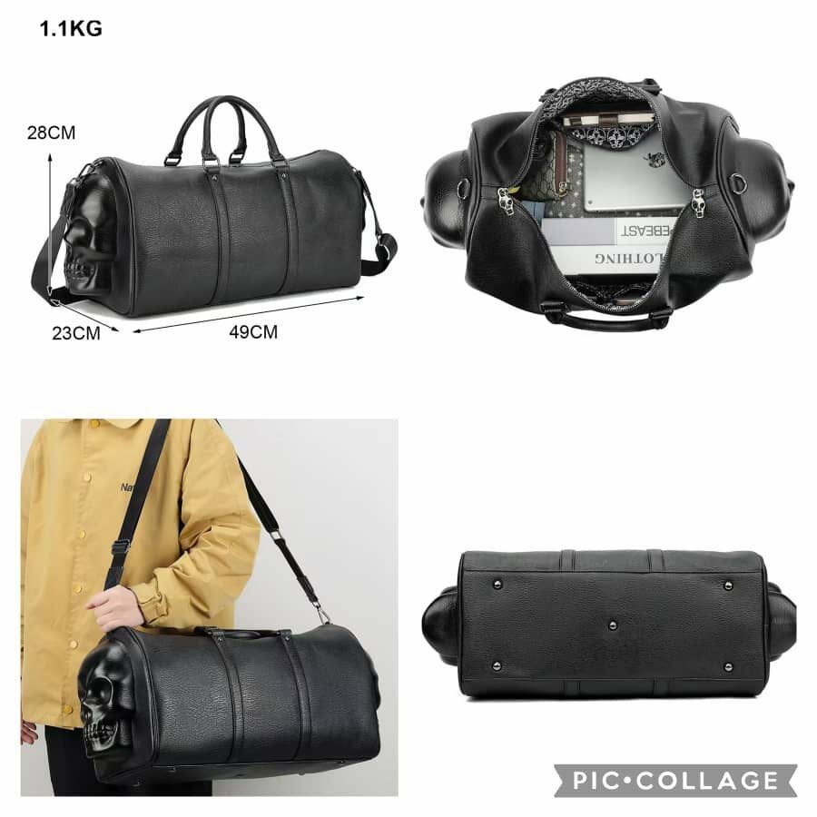 Scarl leather bag