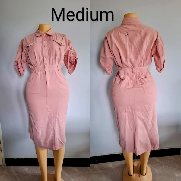 Robe rose