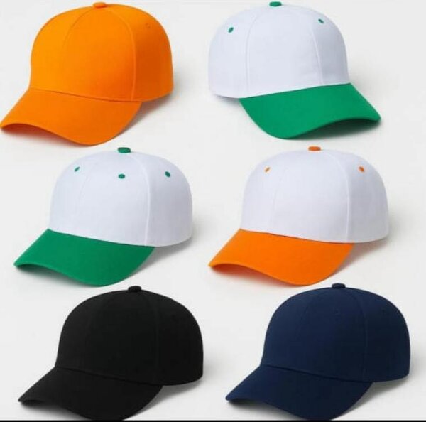 Casquettes colorées unisexes