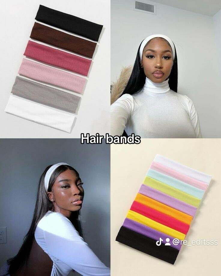 Élastiques colorés élégants