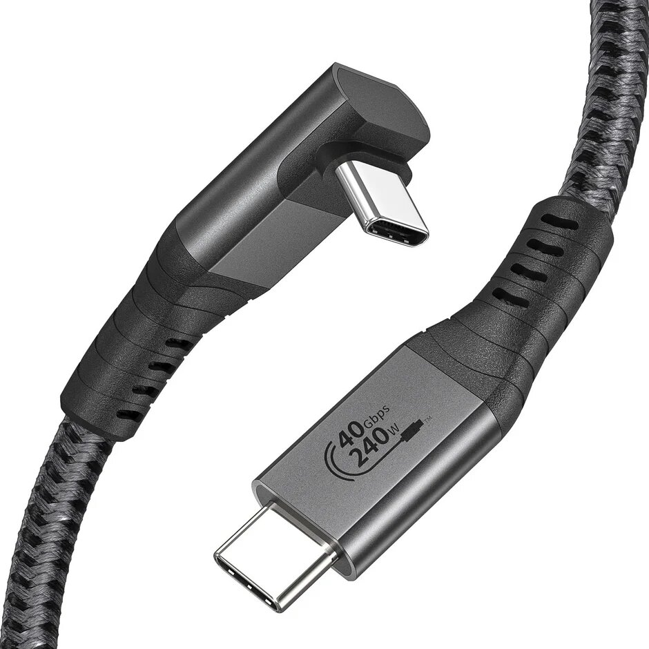 Câble  USB4 avec Thunderbolt 4 240 W, câble de données