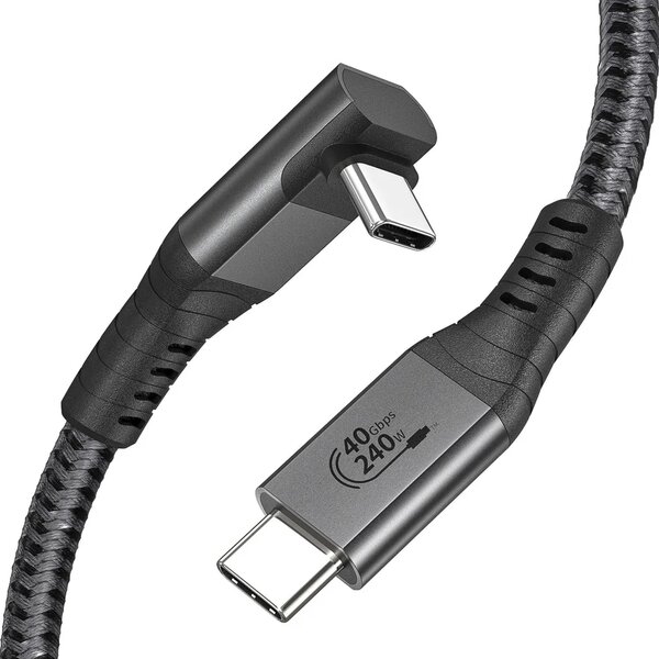 Câble  USB4 avec Thunderbolt 4 240 W, câble de données