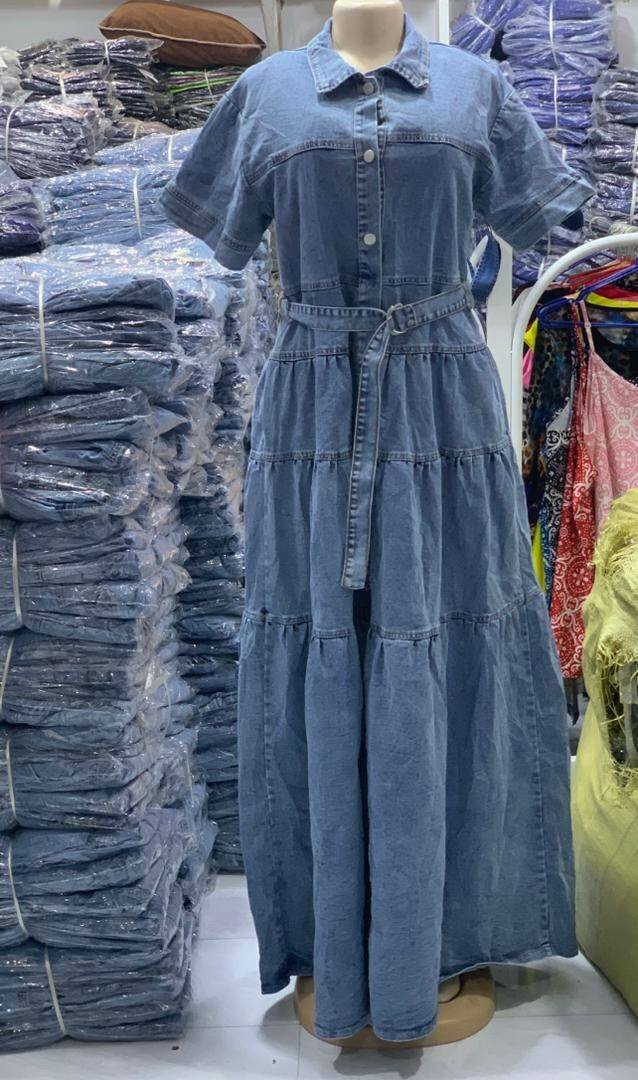 Robe en jean femme