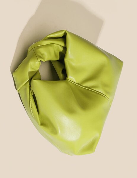 Green Stylish Baguette Handbag