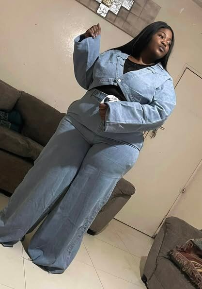 DENIM TWIN SET