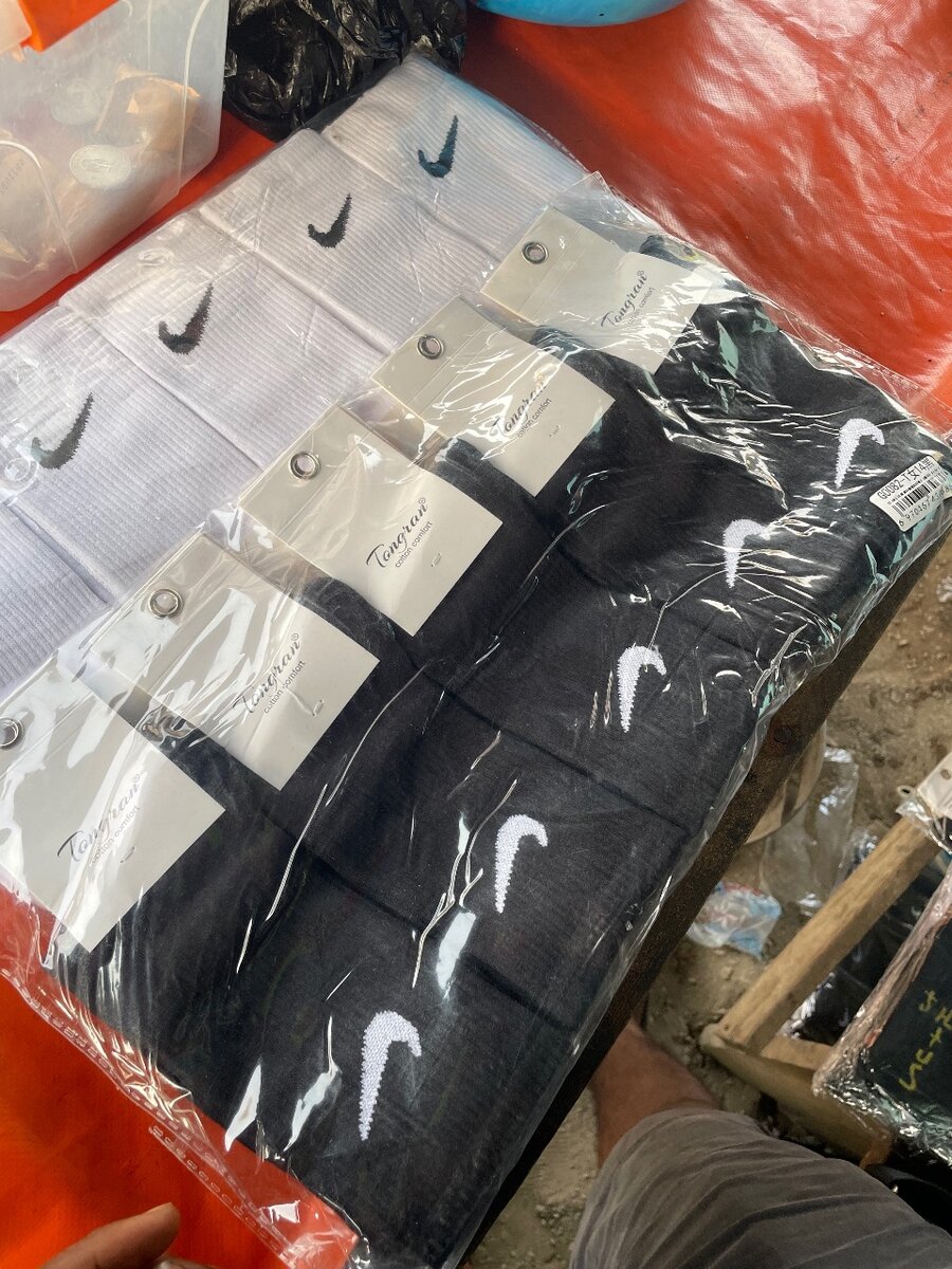 Chaussettes 100% coton
