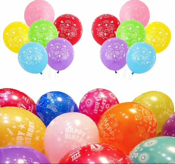 Ballons d'anniversaire(100PCS)